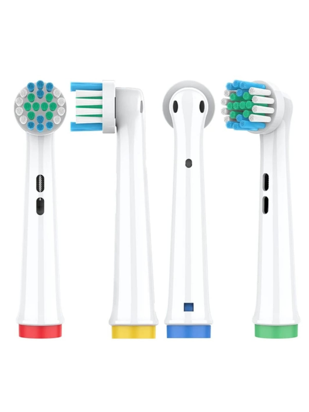 Oral-B Şarjlı ve Pilli Diş Fırçası Uyumlu 4 Adet Premium Kalite Yedek Başlık